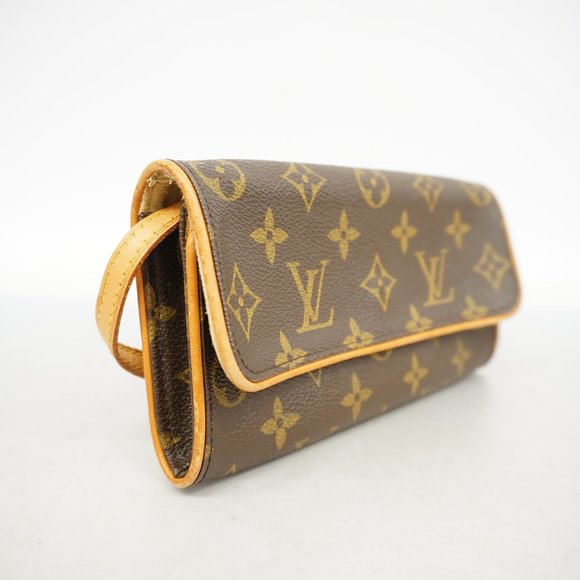 Auth Louis Vuitton Monogram Pochette Twin PM M51854 Women's Shoulder Bag - Picture 2 of 12